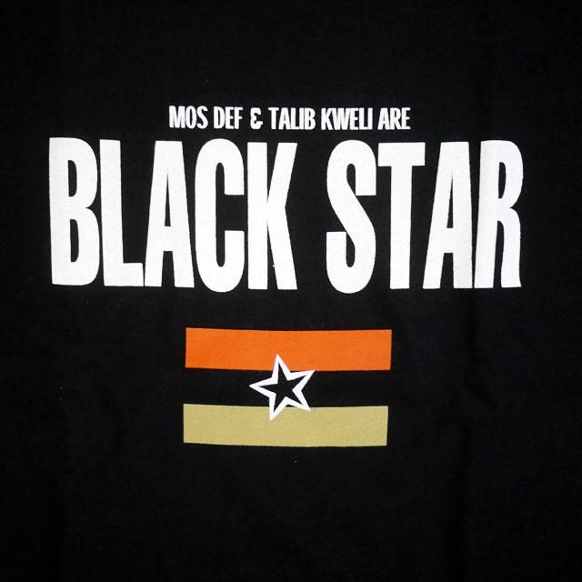 Hip HOP(ヒップホップ) ラップTee-Black Star(ブラックスター