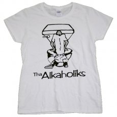 The Alkaholiks "ロゴ" レディースTシャツ / ホワイト