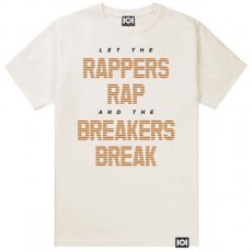 <img class='new_mark_img1' src='https://img.shop-pro.jp/img/new/icons30.gif' style='border:none;display:inline;margin:0px;padding:0px;width:auto;' />101 Apparel "LET THE RAPPERS RAP" Tシャツ / ベージュ
