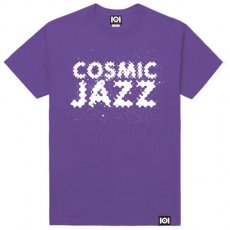 <img class='new_mark_img1' src='https://img.shop-pro.jp/img/new/icons30.gif' style='border:none;display:inline;margin:0px;padding:0px;width:auto;' />101 Apparel "COSMIC JAZZ" Tシャツ / パープル