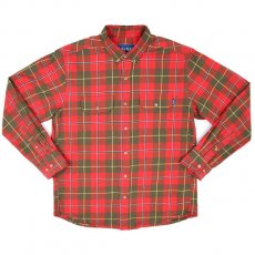 <img class='new_mark_img1' src='https://img.shop-pro.jp/img/new/icons30.gif' style='border:none;display:inline;margin:0px;padding:0px;width:auto;' />ONLY NY "Lodge Plaid" シャツ / レッド
