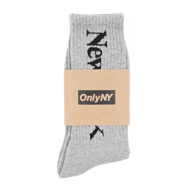 最高の品質の Only NY ロング ソックス グレー NYC F37 kids-nurie.com