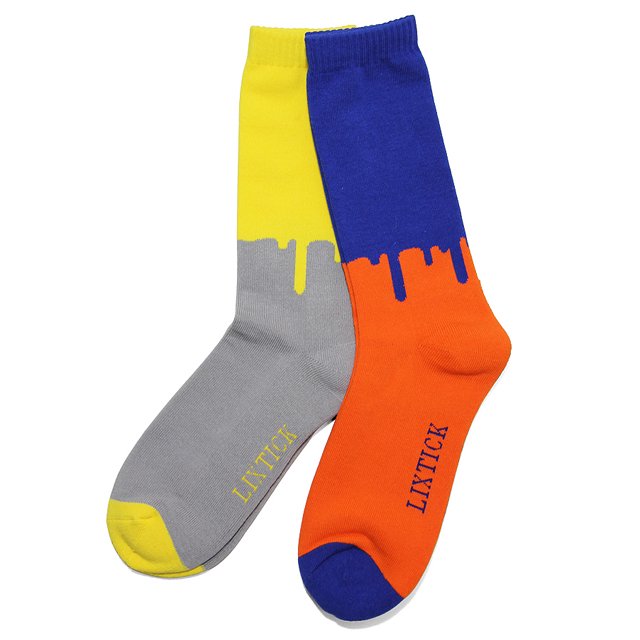 Fedup | HIPHOP WEAR | <img class='new_mark_img1' src='https://img.shop-pro.jp/img/new/icons6.gif' style='border:none;display:inline;margin:0px;padding:0px;width:auto;' />LIXTICK DRIP SOCKS 2PACK - HI (2ND)