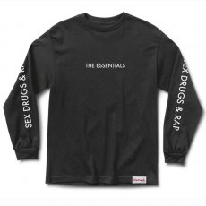 <img class='new_mark_img1' src='https://img.shop-pro.jp/img/new/icons30.gif' style='border:none;display:inline;margin:0px;padding:0px;width:auto;' />Diamond Supply Co. "ESSENTIALS" ロングスリーブTシャツ / ブラック