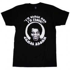 <img class='new_mark_img1' src='https://img.shop-pro.jp/img/new/icons58.gif' style='border:none;display:inline;margin:0px;padding:0px;width:auto;' />James Brown "Black and Proud" Tシャツ / ブラック