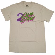 2 Live Crew "ロゴ" Tシャツ / ベージュ