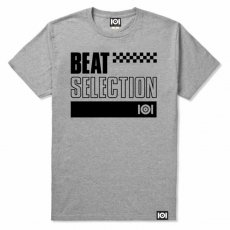 <img class='new_mark_img1' src='https://img.shop-pro.jp/img/new/icons6.gif' style='border:none;display:inline;margin:0px;padding:0px;width:auto;' />101 Apparel "BEAT SELECTION" Tシャツ / グレー