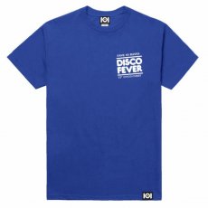 <img class='new_mark_img1' src='https://img.shop-pro.jp/img/new/icons30.gif' style='border:none;display:inline;margin:0px;padding:0px;width:auto;' />101 Apparel "DISCO FEVER" Tシャツ / ロイアルブルー