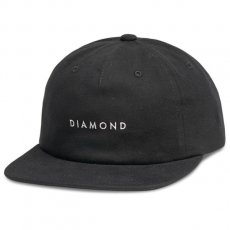 Diamond Supply Co "LEEWAY" アンコンストラクテッド・キャップ / ブラック