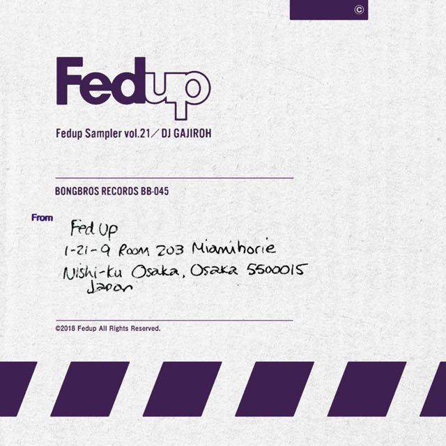 Fedup | HIPHOP WEAR | <img class='new_mark_img1' src='https://img.shop-pro.jp/img/new/icons6.gif' style='border:none;display:inline;margin:0px;padding:0px;width:auto;' />Fedup Sampler vol.21 / Mixed by DJ Gajiroh