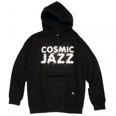 <img class='new_mark_img1' src='https://img.shop-pro.jp/img/new/icons6.gif' style='border:none;display:inline;margin:0px;padding:0px;width:auto;' />101 Apparel "COSMIC JAZZ" スウェットパーカー / ブラック