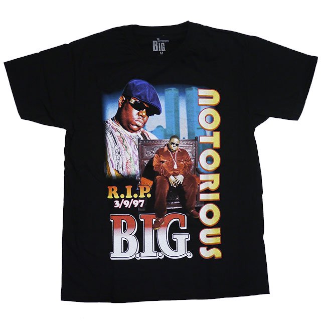 InstagThe Notorious B.I.G  ノトーリアス　グラフティTシャツ