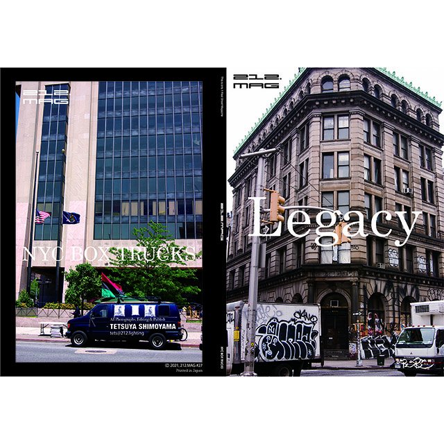 212.Mag(マガジン)の"Legacy" 3冊Boxセット の店舗販売、通販、大阪