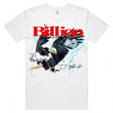 <img class='new_mark_img1' src='https://img.shop-pro.jp/img/new/icons6.gif' style='border:none;display:inline;margin:0px;padding:0px;width:auto;' />Billion $ Baby "EAGLE" Tシャツ / ホワイト
