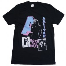 <img class='new_mark_img1' src='https://img.shop-pro.jp/img/new/icons6.gif' style='border:none;display:inline;margin:0px;padding:0px;width:auto;' />Aaliyah "Rock The Boat" Tシャツ / ブラック