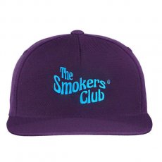 <img class='new_mark_img1' src='https://img.shop-pro.jp/img/new/icons6.gif' style='border:none;display:inline;margin:0px;padding:0px;width:auto;' />The Smokers Club "GROOVY" スナップバックキャップ / パープル