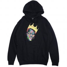 <img class='new_mark_img1' src='https://img.shop-pro.jp/img/new/icons30.gif' style='border:none;display:inline;margin:0px;padding:0px;width:auto;' />Notorious B.I.G. "Crown" パーカー/ ブラック