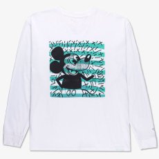 <img class='new_mark_img1' src='https://img.shop-pro.jp/img/new/icons30.gif' style='border:none;display:inline;margin:0px;padding:0px;width:auto;' />Diamond Supply Co.  "MICKEY AND HARING" L/S Tシャツ / ホワイト