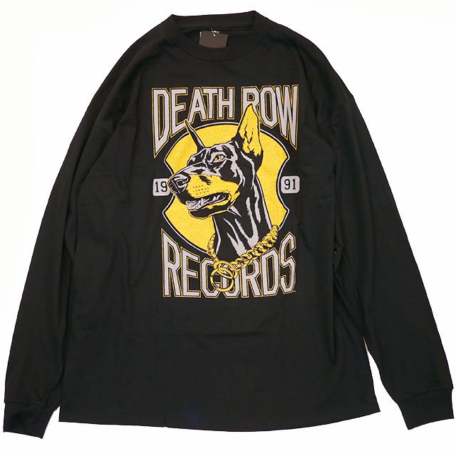 Hip HOP(ヒップホップ) ラップT- Death Row Records(デスロウ)のロング 