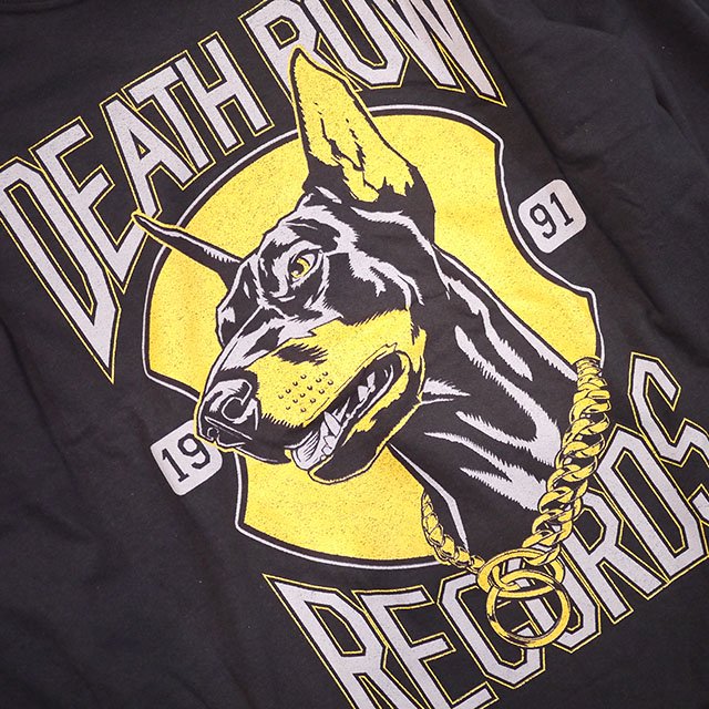 Hip HOP(ヒップホップ) ラップT- Death Row Records(デスロウ)のロングスリーブTシャツ - Fedup 大阪 Osaka  なんば