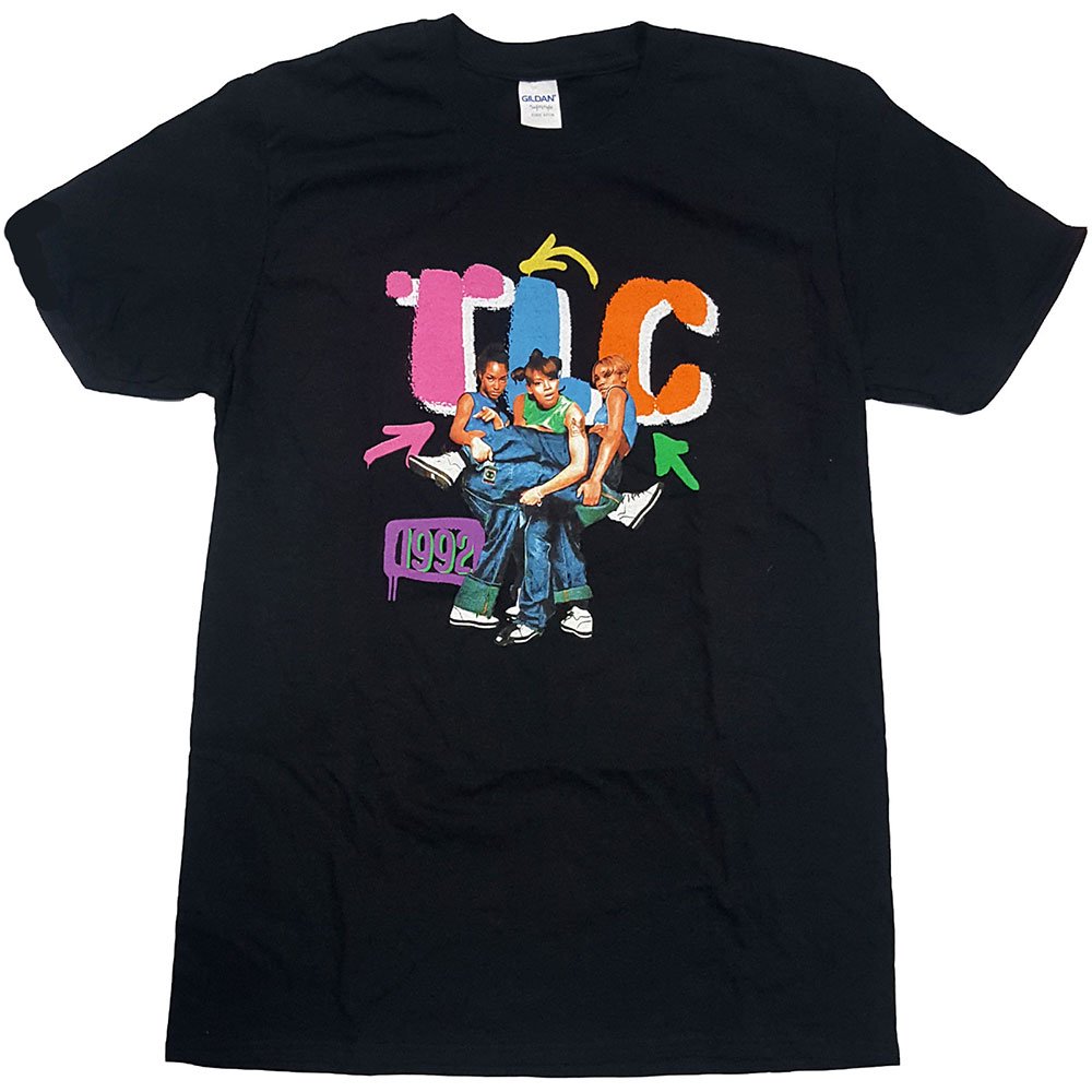 Tシャツ/カットソー(七分/長袖)90s 当時物 TLC クロスカラーズ ロンT 