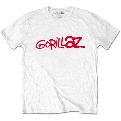 <img class='new_mark_img1' src='https://img.shop-pro.jp/img/new/icons6.gif' style='border:none;display:inline;margin:0px;padding:0px;width:auto;' />Gorillaz "ロゴ" Tシャツ / ホワイト