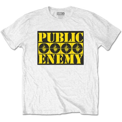 <img class='new_mark_img1' src='https://img.shop-pro.jp/img/new/icons6.gif' style='border:none;display:inline;margin:0px;padding:0px;width:auto;' />Public Enemy  "ロゴ" Tシャツ / ホワイト