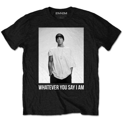 <img class='new_mark_img1' src='https://img.shop-pro.jp/img/new/icons30.gif' style='border:none;display:inline;margin:0px;padding:0px;width:auto;' />Eminem "Whatever" Tシャツ / ブラック