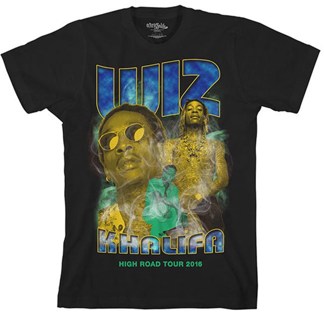 HipHop Rap tシャツの取り扱い店舗-Wiz Khalifa (ウィズ・カリファ)Tシャツ - Fedup 通販 販売 大阪