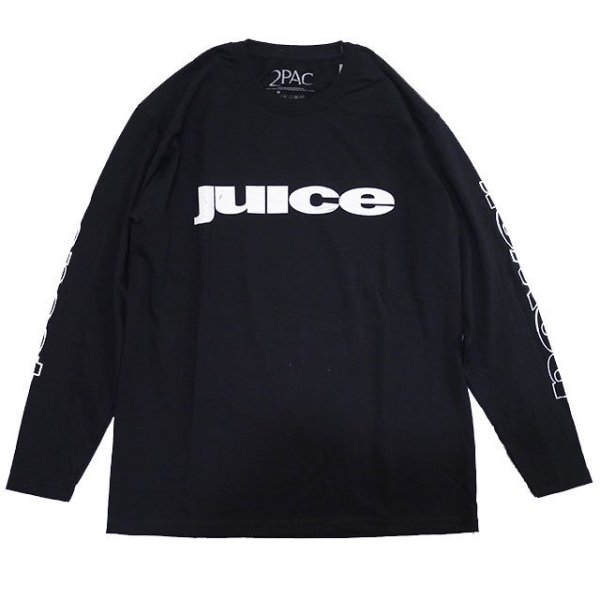 <img class='new_mark_img1' src='https://img.shop-pro.jp/img/new/icons58.gif' style='border:none;display:inline;margin:0px;padding:0px;width:auto;' />2Pac "Juice" ロンTee / ブラック