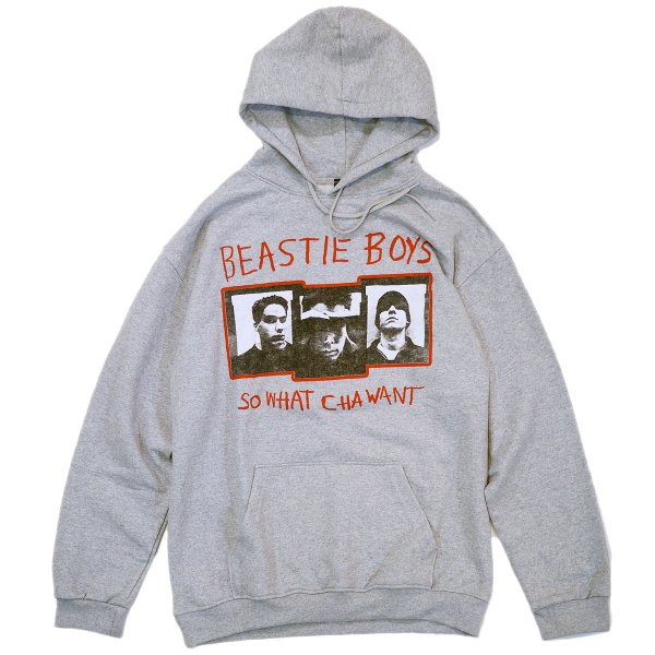 <img class='new_mark_img1' src='https://img.shop-pro.jp/img/new/icons30.gif' style='border:none;display:inline;margin:0px;padding:0px;width:auto;' />Beastie Boys "So What Cha Want" パーカー / グレー