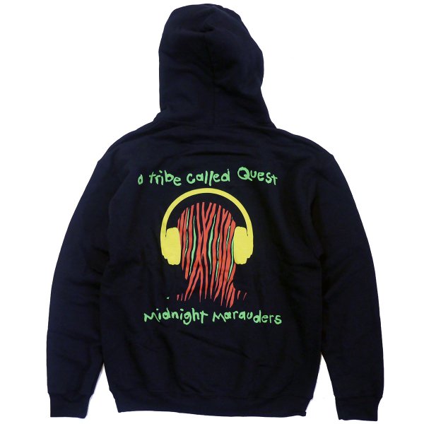 <img class='new_mark_img1' src='https://img.shop-pro.jp/img/new/icons30.gif' style='border:none;display:inline;margin:0px;padding:0px;width:auto;' />A Tribe Called Quest "Midnight Marauders" パーカー / ブラック