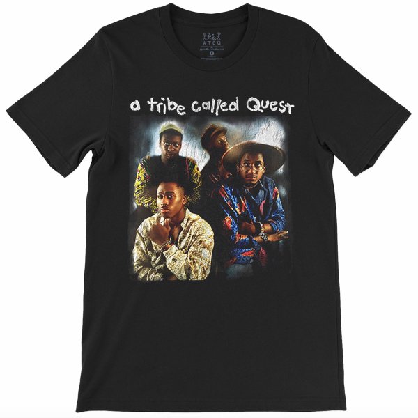 <img class='new_mark_img1' src='https://img.shop-pro.jp/img/new/icons30.gif' style='border:none;display:inline;margin:0px;padding:0px;width:auto;' />A Tribe Called Quest "Photo" Tシャツ / ブラック