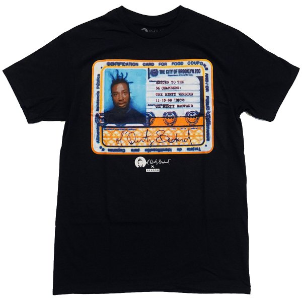<img class='new_mark_img1' src='https://img.shop-pro.jp/img/new/icons6.gif' style='border:none;display:inline;margin:0px;padding:0px;width:auto;' />Ol' Dirty Bastard "Food Stamp" Tシャツ / ブラック