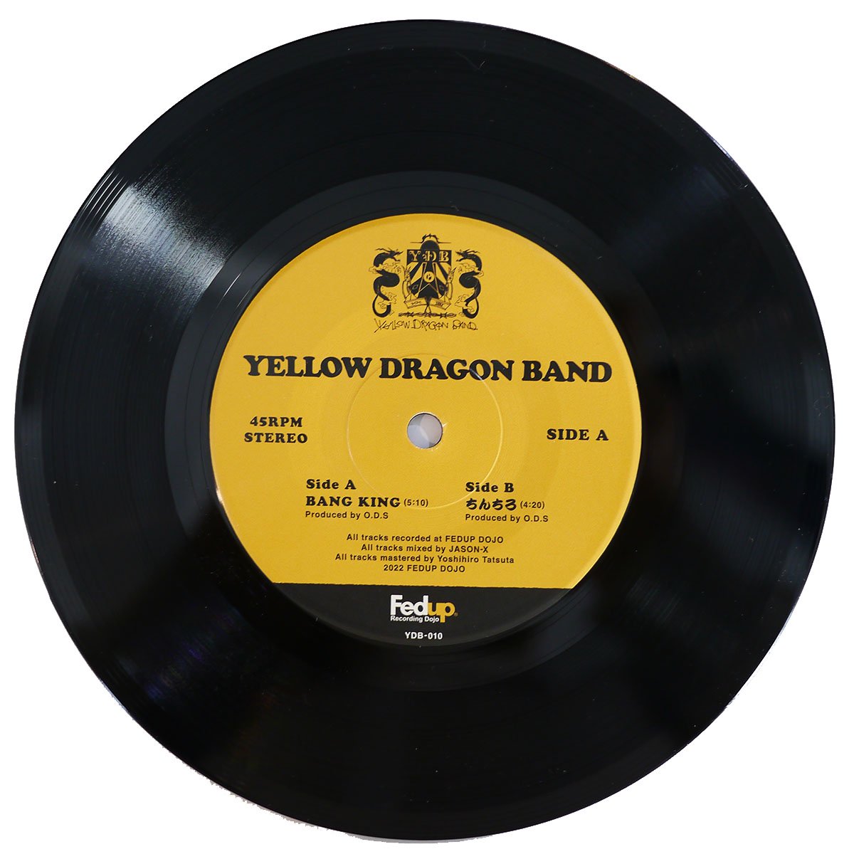 日本語ラップ- YELLOW DRAGON BAND / 【BANG KING / ちんちろ】7インチレコード -通販 取り扱い 販売