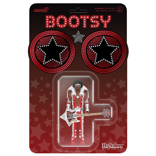 <img class='new_mark_img1' src='https://img.shop-pro.jp/img/new/icons30.gif' style='border:none;display:inline;margin:0px;padding:0px;width:auto;' />SUPER7 "Bootsy Collins" アクションフィギュア