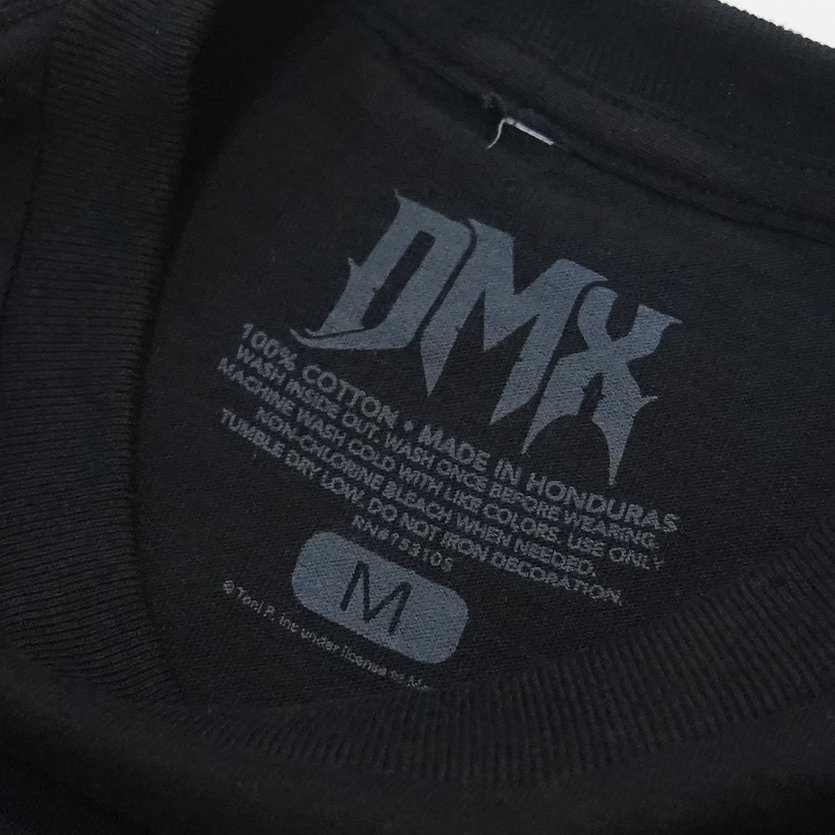 【希少】サイズXL  DMX  Tシャツ　ラップT　ヒップホップ　ブラック