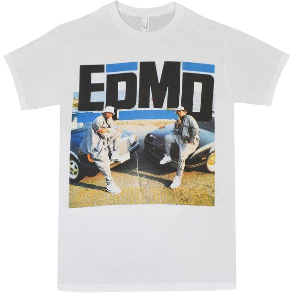 <img class='new_mark_img1' src='https://img.shop-pro.jp/img/new/icons30.gif' style='border:none;display:inline;margin:0px;padding:0px;width:auto;' />EPMD "UNFINISHED BUSINESS" Tシャツ / ホワイト
