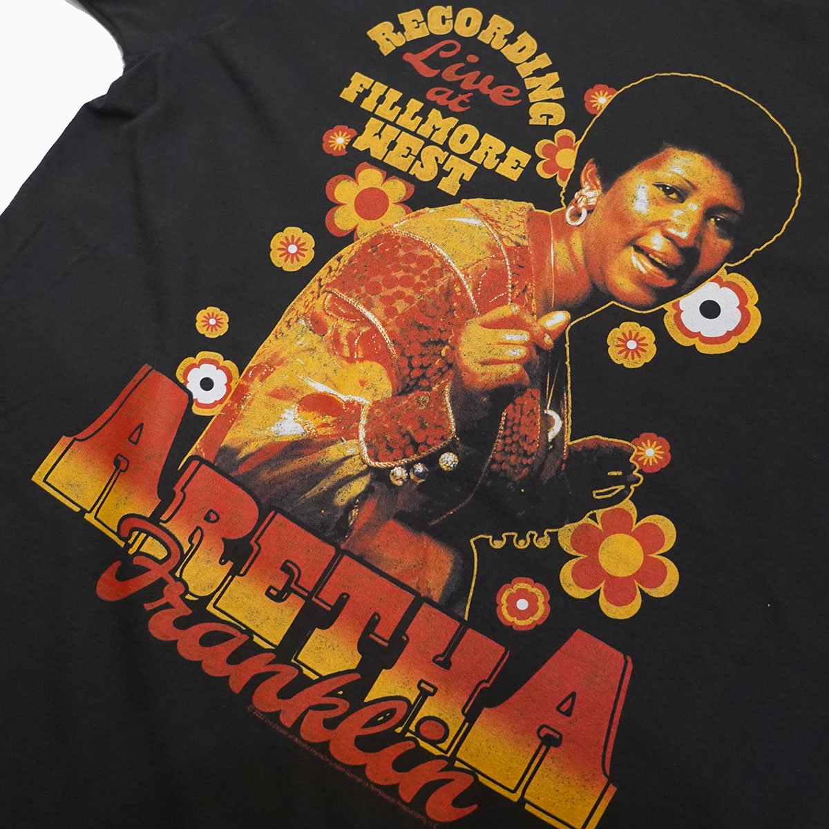 SOUL FUNK Tシャツ - ARETHA FRANKLIN (アレサ フランクリン)Tシャツ-Fedup.jp 店舗販売 通販