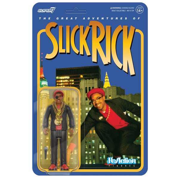 <img class='new_mark_img1' src='https://img.shop-pro.jp/img/new/icons30.gif' style='border:none;display:inline;margin:0px;padding:0px;width:auto;' />SUPER7 "The Great Adventures Of Slick Rick" アクションフィギュア