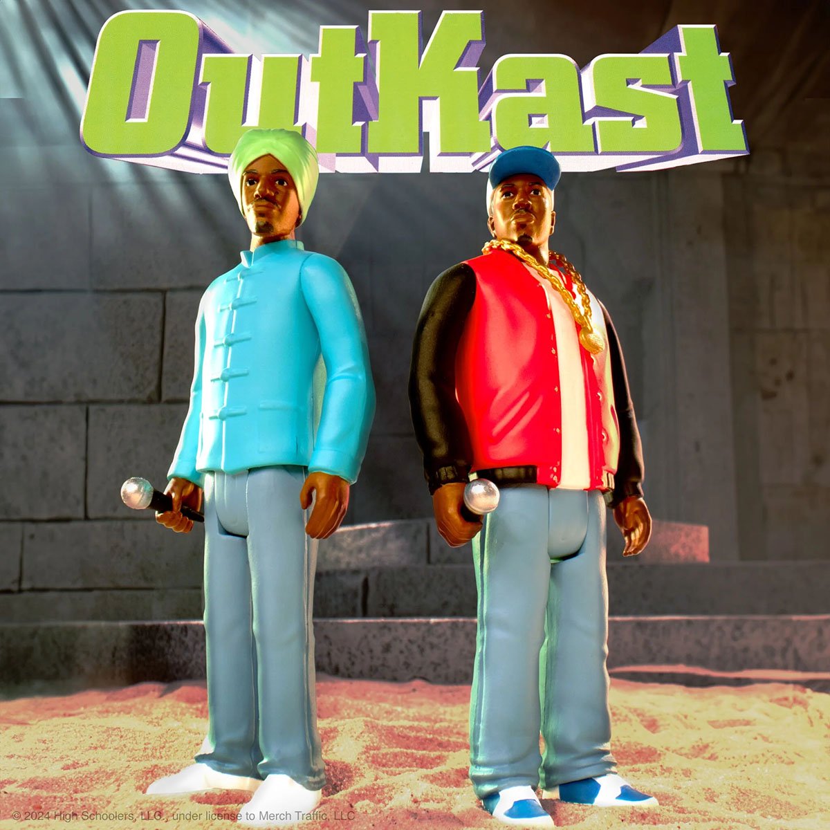 Hip HOP(ヒップホップ) ReAction Figure-Outkast (アウトキャスト) SUPER7 (スーパーセブン)