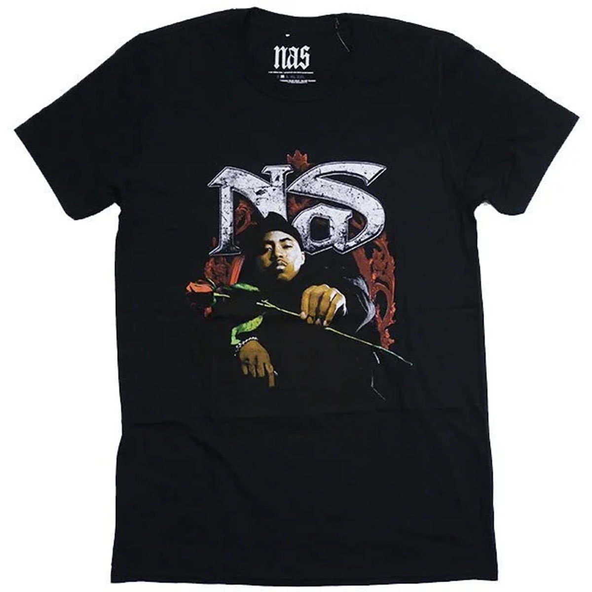 Hip HOP(ヒップホップ) アーティスト- Nas(ナズ) HipHop is Dead ラップTシャツの取り扱い 販売- Fedup 大阪 堀江