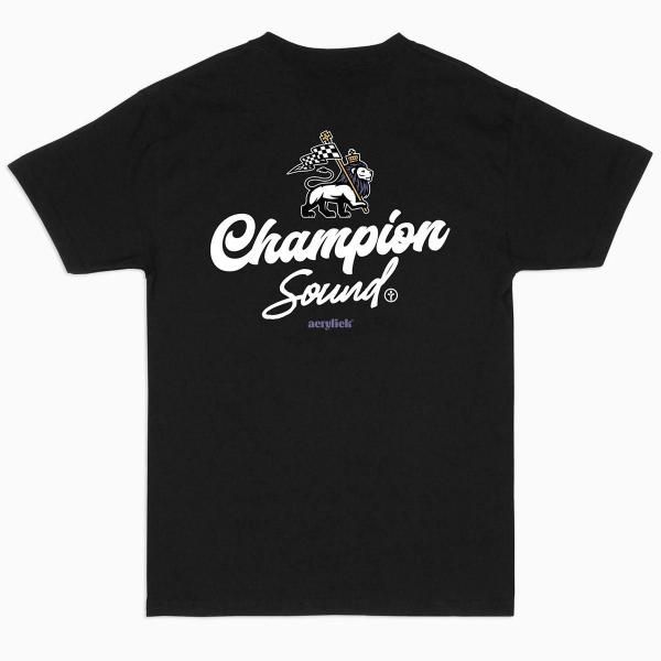 <img class='new_mark_img1' src='https://img.shop-pro.jp/img/new/icons6.gif' style='border:none;display:inline;margin:0px;padding:0px;width:auto;' />Acrylick "Champion Sound" T / ֥å