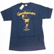 Acrylick "Gentleman" Tシャツ / ハーバーブルー