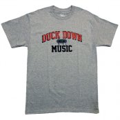 DUCK DOWN "ダックダウンMUSIC" Tシャツ / グレー