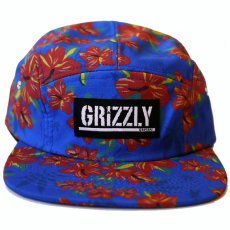 <img class='new_mark_img1' src='https://img.shop-pro.jp/img/new/icons6.gif' style='border:none;display:inline;margin:0px;padding:0px;width:auto;' />DIAMOND SUPPLY CO.×GRIZZLY "Tropical High" ジェットキャップ / ブルー