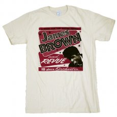 <img class='new_mark_img1' src='https://img.shop-pro.jp/img/new/icons30.gif' style='border:none;display:inline;margin:0px;padding:0px;width:auto;' />James Brown "18 Piece Orchestra" Tシャツ / ナチュラル