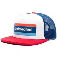 <img class='new_mark_img1' src='https://img.shop-pro.jp/img/new/icons21.gif' style='border:none;display:inline;margin:0px;padding:0px;width:auto;' />Undefeated "PISTA"  メッシュキャップ / ホワイト x ブルー