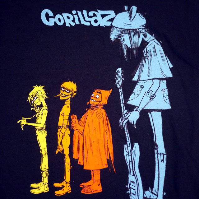 Hip HOP(ヒップホップ)-Gorillaz(ゴリラズ) Tシャツ- Fedup