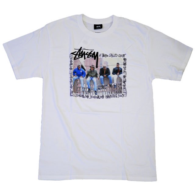 stussy × a tribe called quest Tシャツ